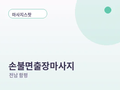 함평 손불면 출장마사지